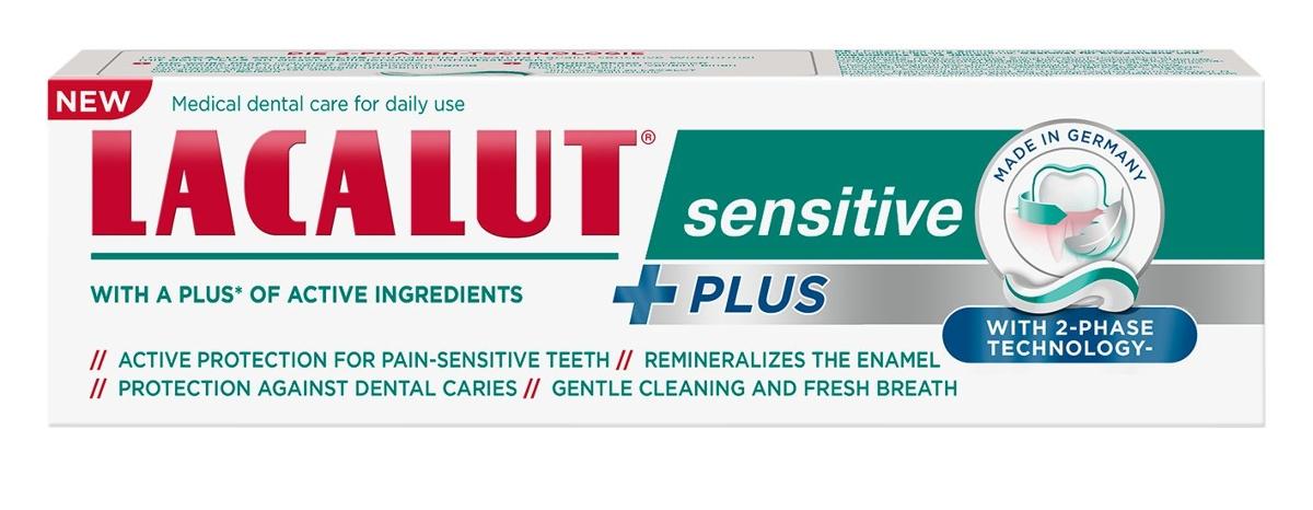 Lacalut Sensitive Plus, 75 ml