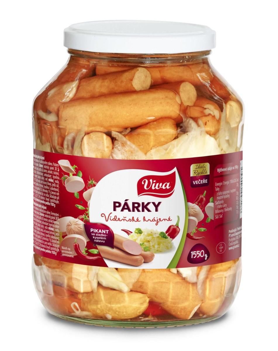 Viva Vídeňské párky, 930 g