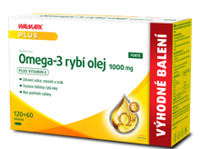 OMEGA-3 FORTE 120 + 60 tobolek NAVÍC!