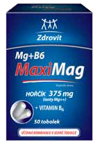 MAXIMAG HOŘČÍK + B6 50 tobolek