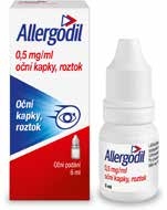 ALLERGODIL® 0,5 mg/ml oční kapky, roztok 6 ml