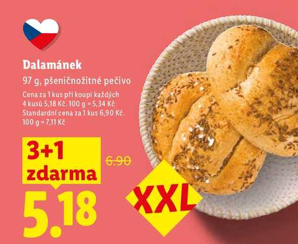 Dalamánek, 97 g