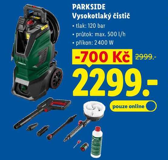 PARKSIDE Vysokotlaký čistič  