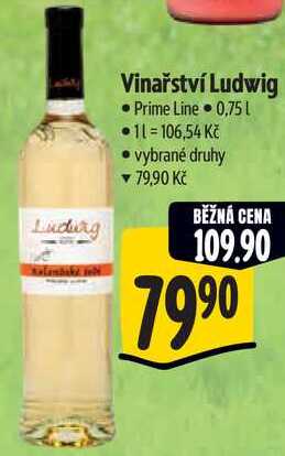 Vinařství Ludwig, 0,75 l
