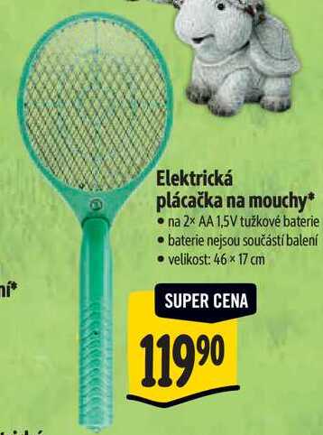 Elektrická plácačka na mouchy