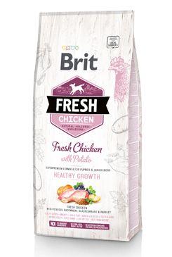 Brit Fresh Dog Chicken&potato Puppy Healthygrowth2,5kg