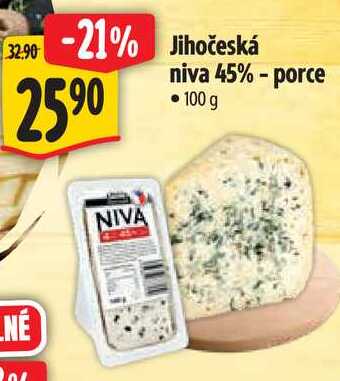 Jihočeská 90 niva 45% - porce, 100 g
