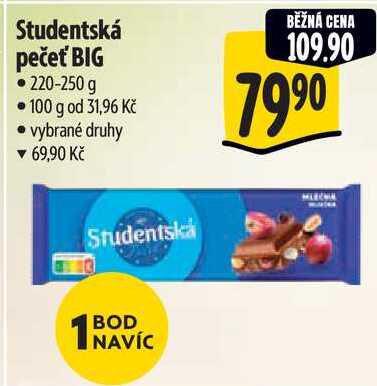 Studentská pečeť BIG, 220-250 g