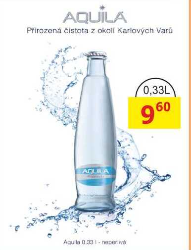 Aquila 0,33l neperlivá