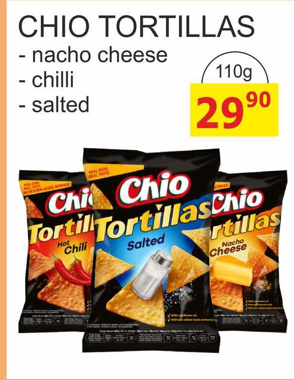 CHIO TORTILLAS 110g