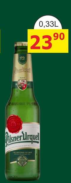 Pilsner Urquell Pivo ležák světlý 0,33l