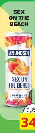SEX ON THE BEACH AMUNDSEN 0,25l míchaný nápoj