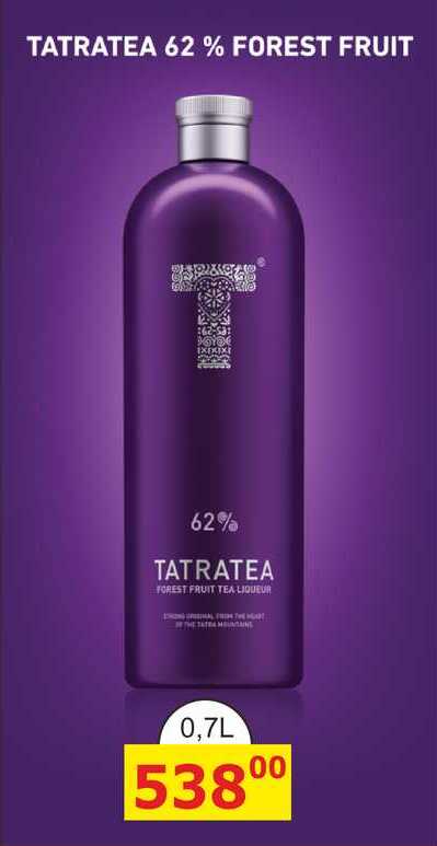 TATRATEA 62% FOREST FRUIT 0,7l