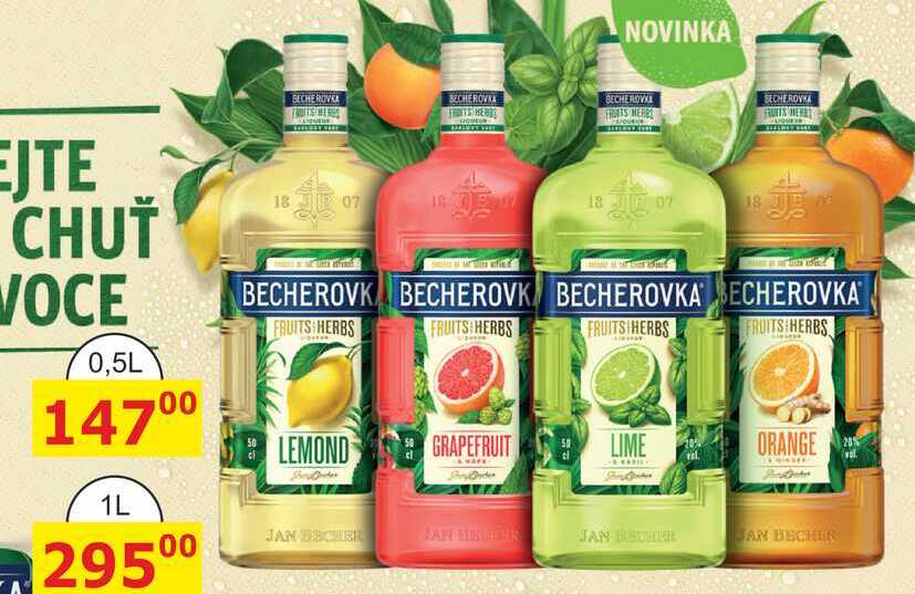 BECHEROVKA FRUITS HERBS 1l