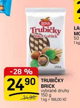 TRUBIČKY BRICK vybrané druhy 150 g 