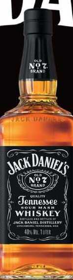 Jack Daniel's Tennessee Whiskey 0,7l