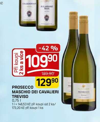 PROSECCO MASCHIO DEI CAVALIERI TREVISO 0,75l 