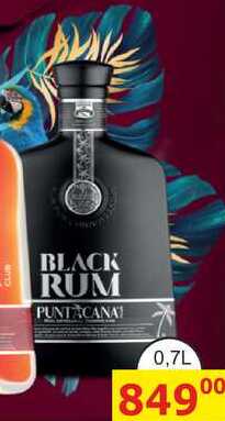 Puntacana Club Black Rum 0,7l 38%
