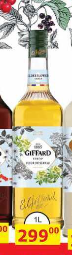 Giffard Fleur de Sureau 1l
