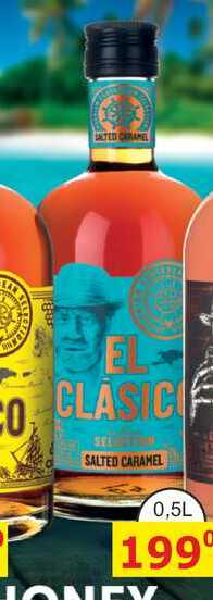 El Clasico Salted Caramel 0,5l 30%
