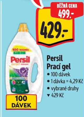 Persil Prací gel, 100 dávek