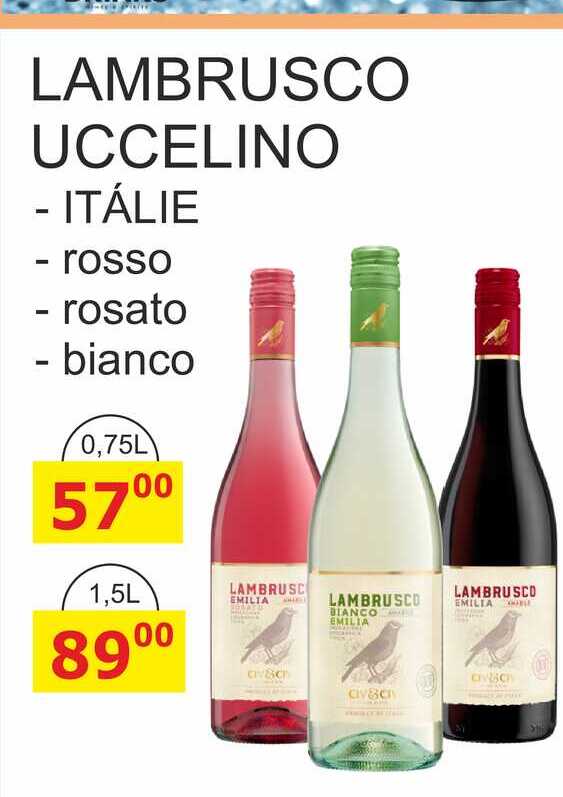 LAMBRUSCO UCCELINO 0,75l