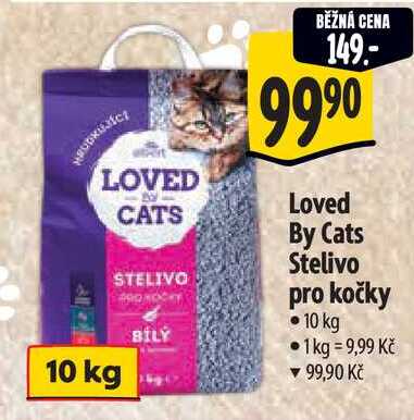 Loved By Cats Stelivo pro kočky, 10 kg