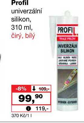 Profil univerzální silikon, 310 ml