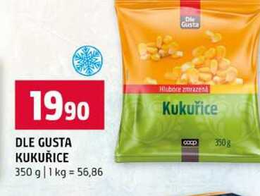 DLE GUSTA KUKUŘICE 350 g 