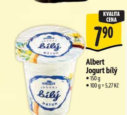 Albert Jogurt bílý 150 g