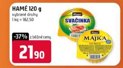 HAMÉ 120 g vybrané druhy