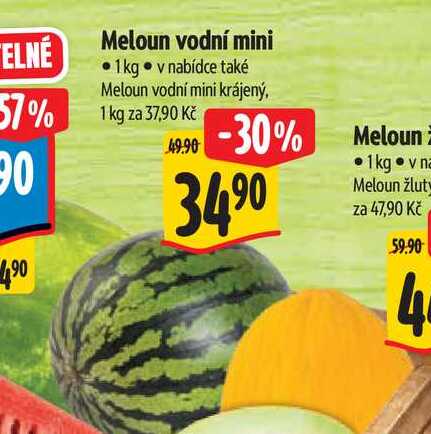 Meloun vodní mini 1kg