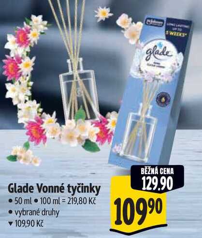 Glade Vonné tyčinky, 50 ml