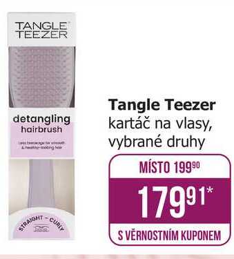 Tangle Teezer detangling hairbrush kartáč na vlasy, vybrané druhy 