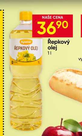 Apetol Řepkový olej 1l