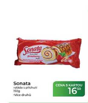 Sonata roláda s příchutí 150g