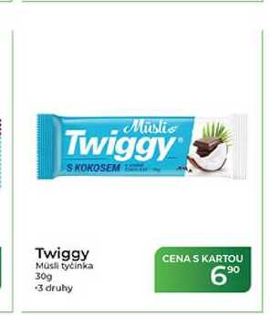 Twiggy Müsli tyčinka 30g