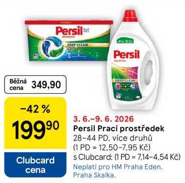 Persil Prací prostředek, 28-44 PD, více druhů 