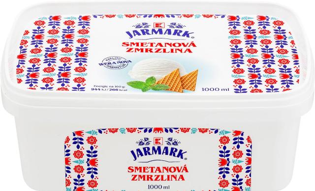 K-JARMARK smetanová zmrzlina vanička