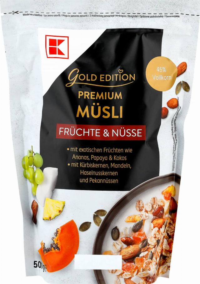 K-Gold Křupavé müsli
