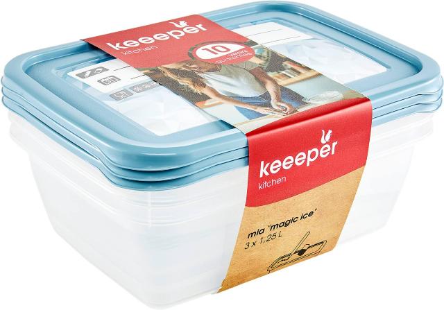 Dóza na potraviny 1,25 l 3ks