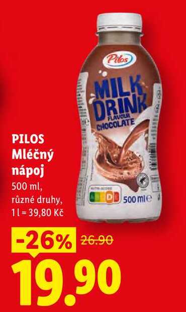 PILOS Mléčný nápoj, 500 ml