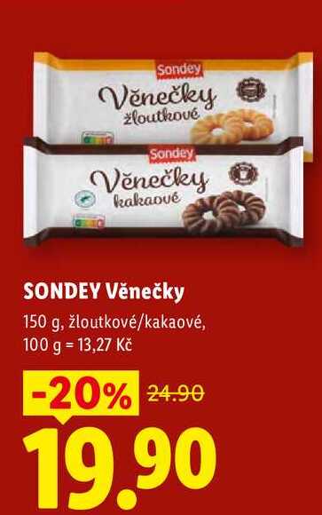 SONDEY Věnečky, 150 g 