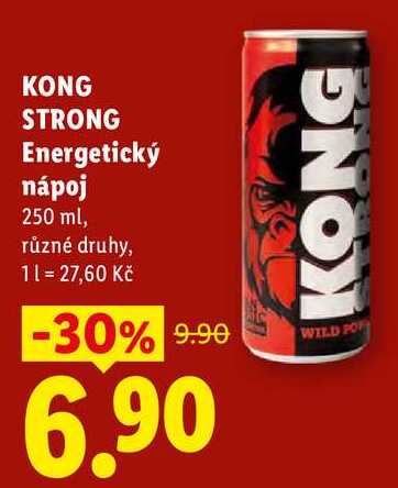 KONG STRONG Energetický nápoj, 250 ml