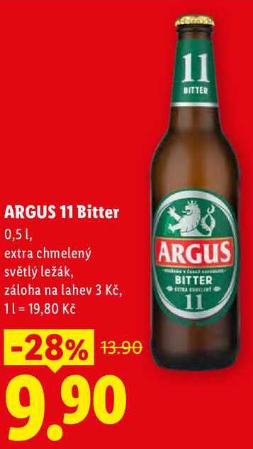 ARGUS 11 Bitter, 0,5 1