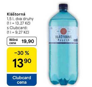 Kláštorná, 1,5 l