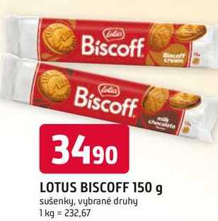 Lotus Biscoff Karamelizované sušenky 150g