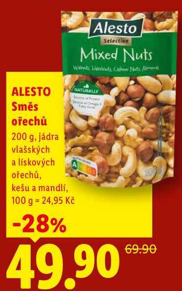 ALESTO Směs ořechů, 200 g