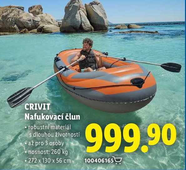 CRIVIT Nafukovací člun 