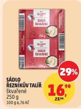 SÁDLO ŘEZNÍKŮV TALÍŘ škvařené, 250 g 
